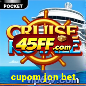 cupom jon bet